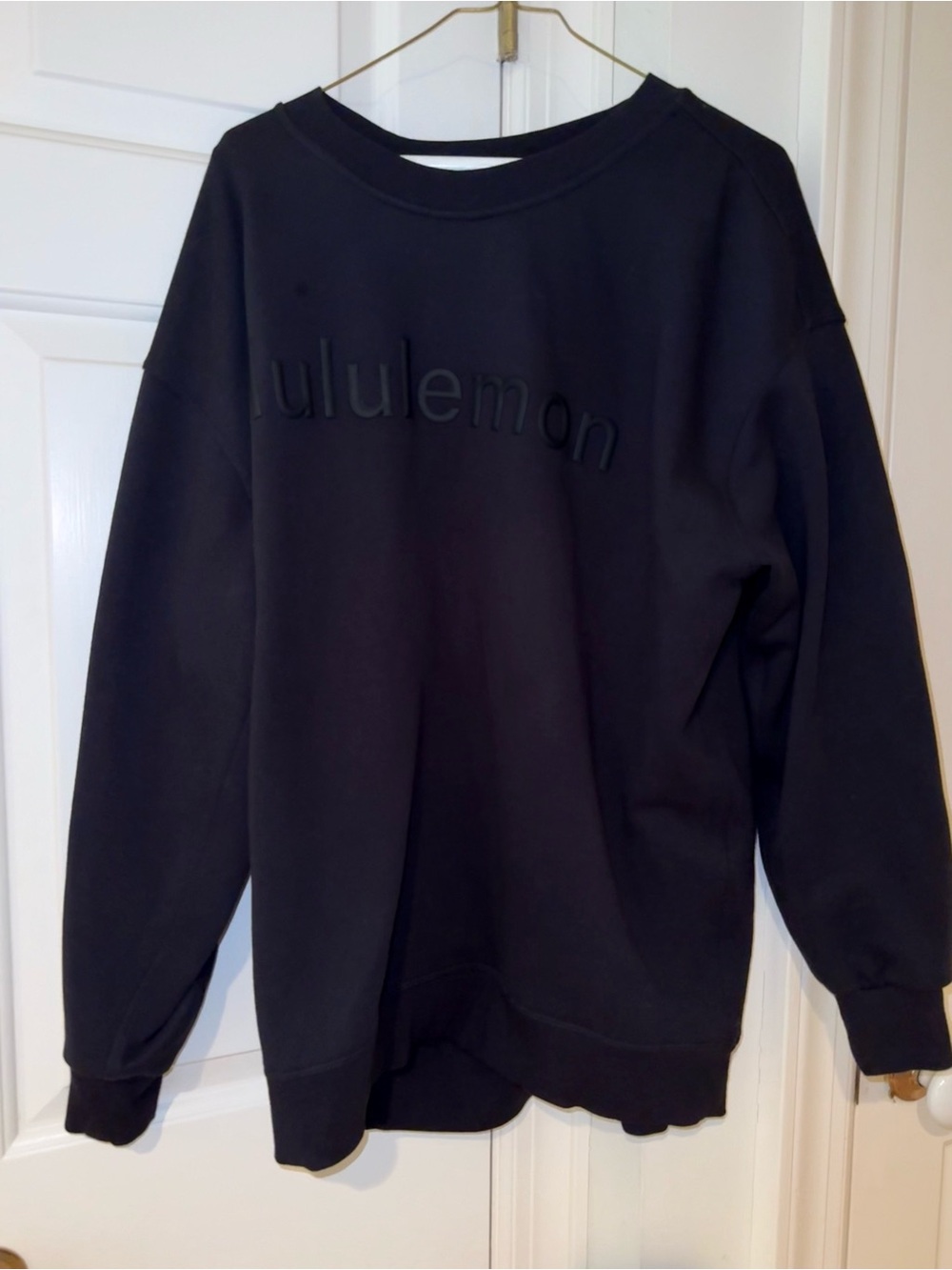 LULULEMON PERFECTLY OVERSIZED CREW SIZE 8